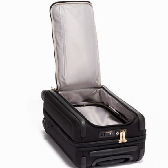 TUMI- Suitcase- Alpha International Dual Access 4 Wheeled Carry-On- Used Once! - Picture 5 of 17